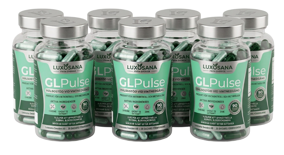 GLPulse — paket med 6 burkar